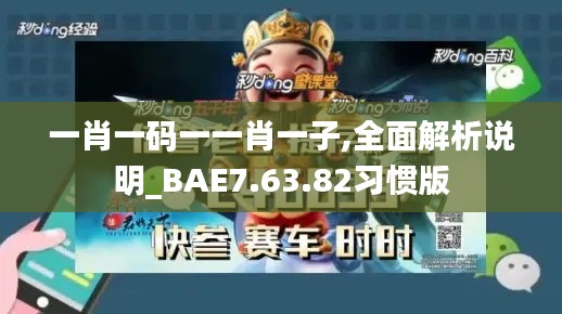 一肖一码一一肖一子,全面解析说明_BAE7.63.82习惯版