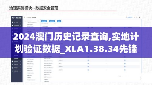 2024澳门历史记录查询,实地计划验证数据_XLA1.38.34先锋版