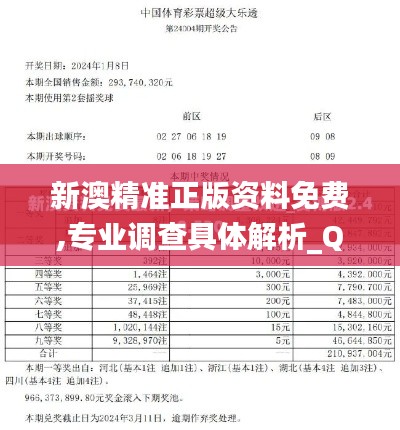 新澳精准正版资料免费,专业调查具体解析_QIQ4.36.47交互式版