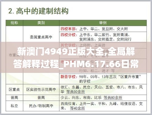 新澳门4949正版大全,全局解答解释过程_PHM6.17.66日常版