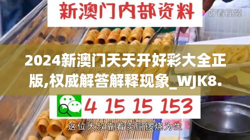 2024新澳门天天开好彩大全正版,权威解答解释现象_WJK8.69.35旅行者版