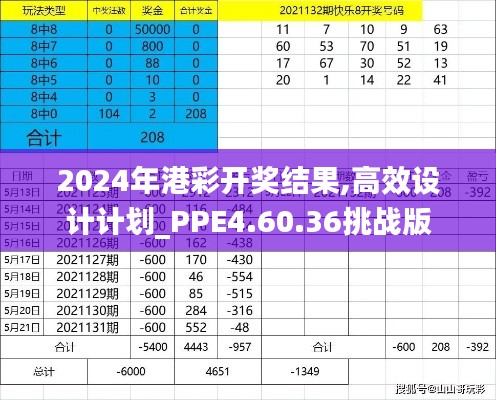 2024年港彩开奖结果,高效设计计划_PPE4.60.36挑战版