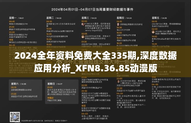 2024全年资料免费大全335期,深度数据应用分析_XFN8.36.85动漫版