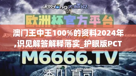 澳门王中王100%的资料2024年,识见解答解释落实_护眼版PCT6.78