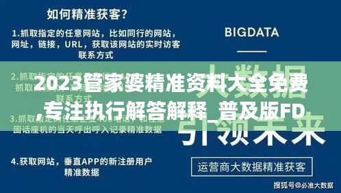 2023管家婆精准资料大全免费,专注执行解答解释_普及版FDG4.48