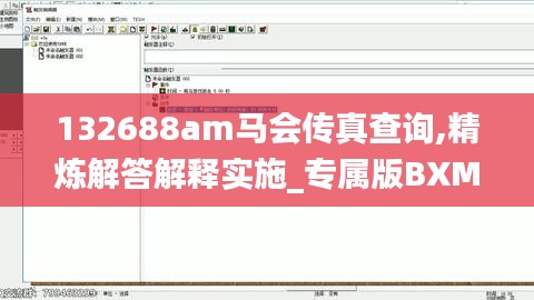 132688am马会传真查询,精炼解答解释实施_专属版BXM6.22