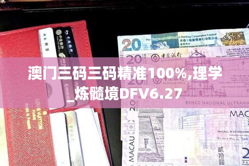 澳门三码三码精准100%,理学_炼髓境DFV6.27