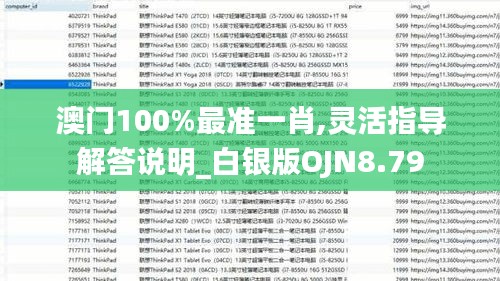 澳门100%最准一肖,灵活指导解答说明_白银版OJN8.79