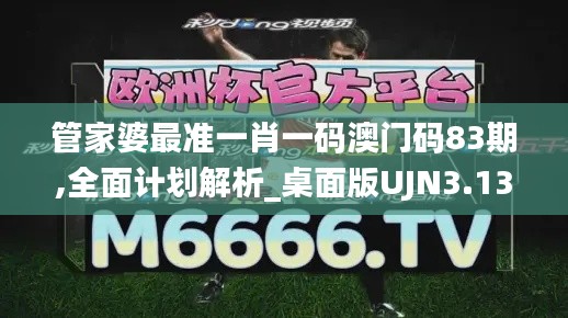 管家婆最准一肖一码澳门码83期,全面计划解析_桌面版UJN3.13