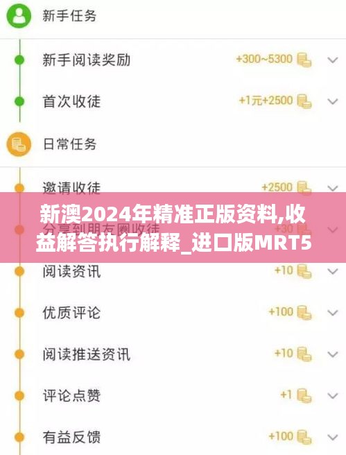 新澳2024年精准正版资料,收益解答执行解释_进口版MRT5.29