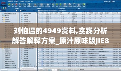 刘伯温的4949资料,实践分析解答解释方案_原汁原味版JIE8.48