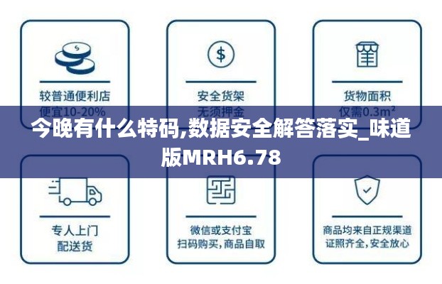 今晚有什么特码,数据安全解答落实_味道版MRH6.78