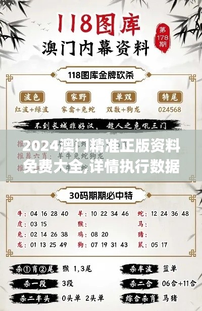 2024澳门精准正版资料免费大全,详情执行数据安援_NQG15.26