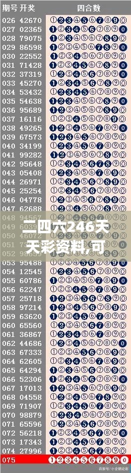 二四六246天天彩资料,可依赖操作方案_JDK15.4