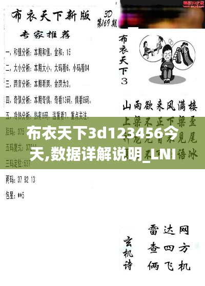 布衣天下3d123456今天,数据详解说明_LNI15.51