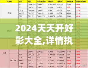 2024天天开好彩大全,详情执行数据安援_ZPA15.34