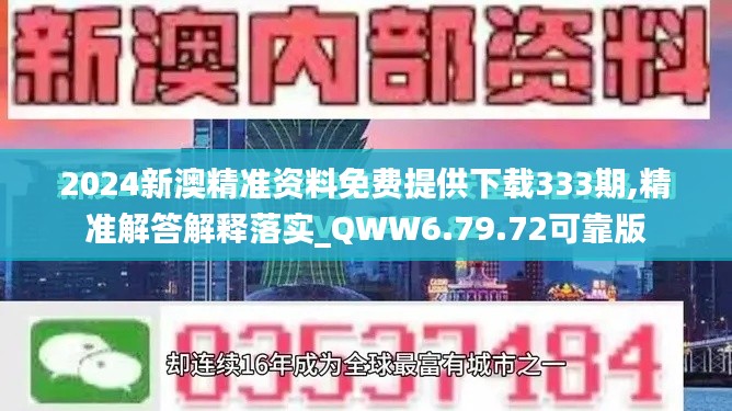 2024新澳精准资料免费提供下载333期,精准解答解释落实_QWW6.79.72可靠版