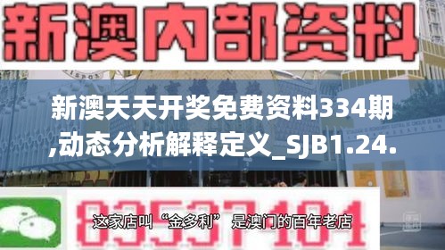 新澳天天开奖免费资料334期,动态分析解释定义_SJB1.24.22旗舰版