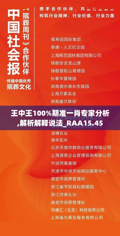 王中王100%期准一肖专家分析,解析解释说法_RAA15.45