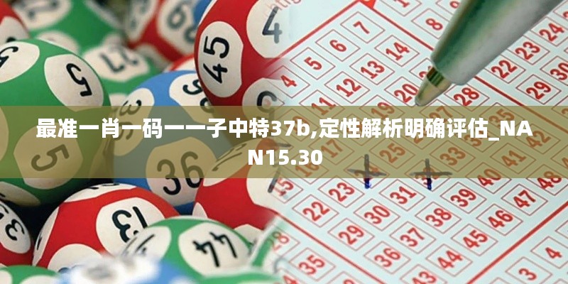 最准一肖一码一一子中特37b,定性解析明确评估_NAN15.30