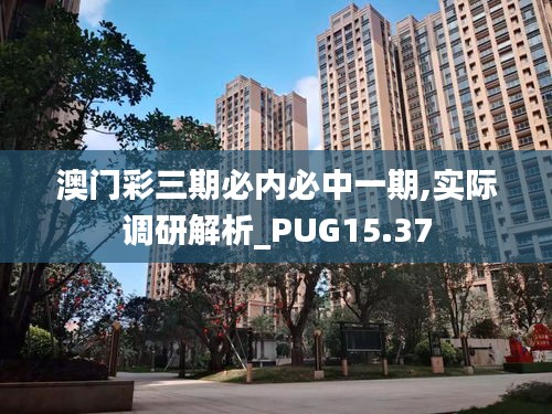 澳门彩三期必内必中一期,实际调研解析_PUG15.37