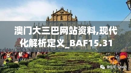 澳门大三巴网站资料,现代化解析定义_BAF15.31