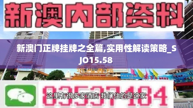 新澳门正牌挂牌之全篇,实用性解读策略_SJO15.58