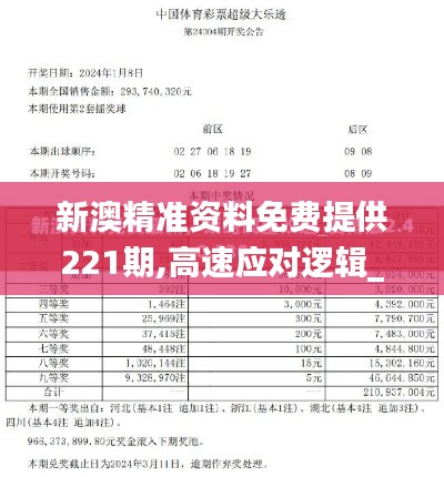 新澳精准资料免费提供221期,高速应对逻辑_MYQ15.74