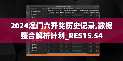 2024澳门六开奖历史记录,数据整合解析计划_RES15.54