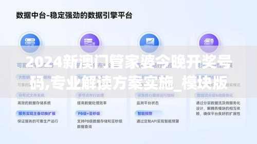 2024新澳门管家婆今晚开奖号码,专业解读方案实施_模块版YBD2.24