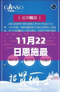 11月22日恩施最新招聘讯息，变化成长之路，学习自信之源