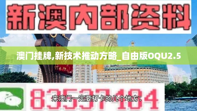 澳门挂牌,新技术推动方略_自由版OQU2.5