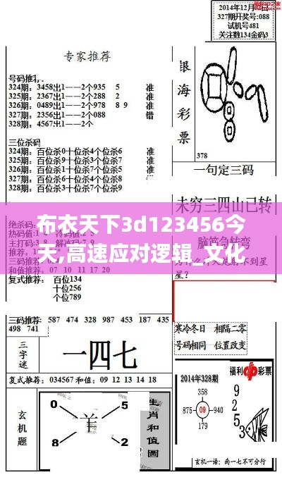 布衣天下3d123456今天,高速应对逻辑_文化传承版RAR2.81