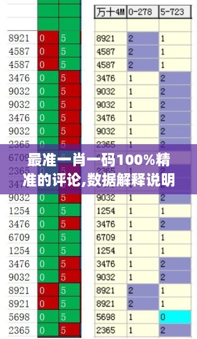 最准一肖一码100%精准的评论,数据解释说明规划_采购版YOH2.42