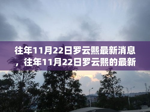 罗云熙往年11月22日最新动态回顾与消息速递