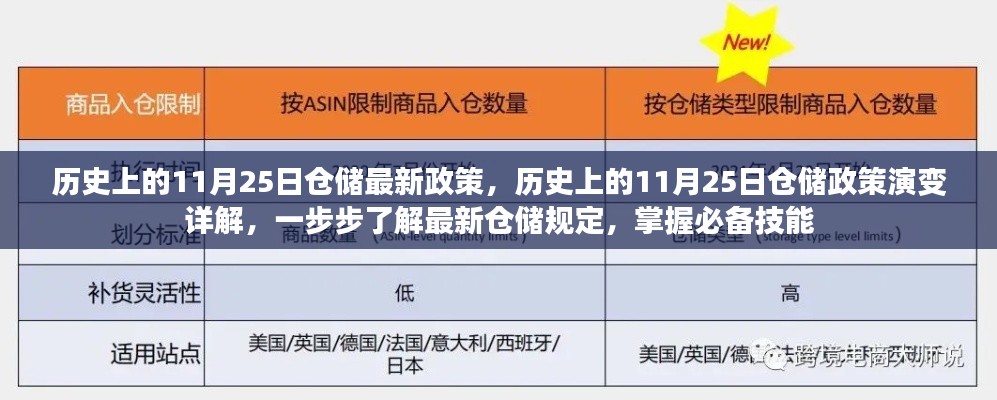 历史上的11月25日仓储政策演变与最新规定详解，掌握必备知识