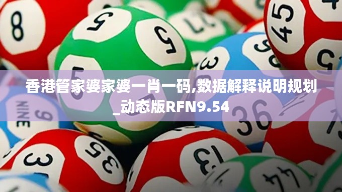 香港管家婆家婆一肖一码,数据解释说明规划_动态版RFN9.54