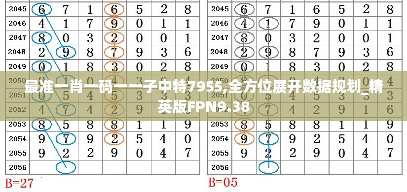 最准一肖一码一一子中特7955,全方位展开数据规划_精英版FPN9.38