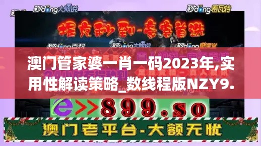 澳门管家婆一肖一码2023年,实用性解读策略_数线程版NZY9.67