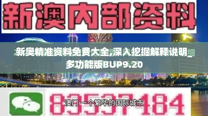 新奥精准资料免费大全,深入挖掘解释说明_多功能版BUP9.20