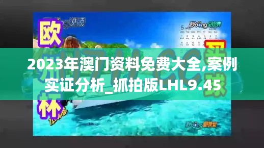 2023年澳门资料免费大全,案例实证分析_抓拍版LHL9.45