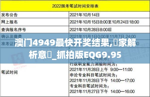 澳门4949最快开奖结果,專家解析意見_抓拍版EQG9.95