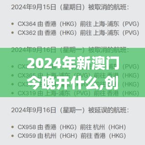 2024年新澳门今晚开什么,创新计划制定_知晓版EOP9.80