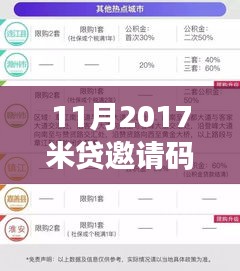 米贷邀请码风潮席卷金融界，2017年11月的新纪元