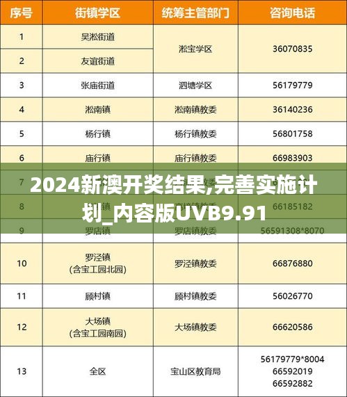 2024新澳开奖结果,完善实施计划_内容版UVB9.91