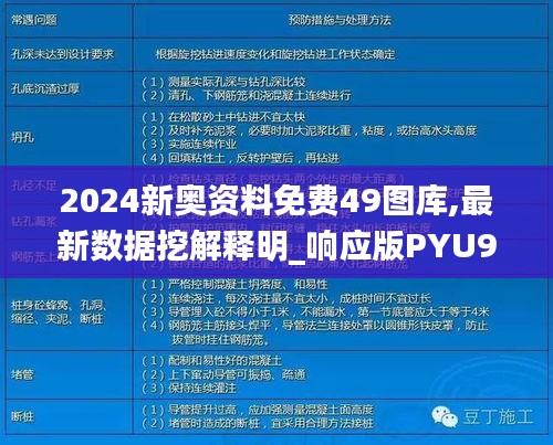 2024新奥资料免费49图库,最新数据挖解释明_响应版PYU9.28