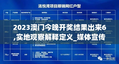 2023澳门今晚开奖结果出来6,实地观察解释定义_媒体宣传版WHG9.51