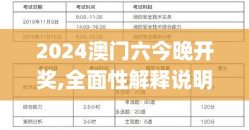 2024澳门六今晚开奖,全面性解释说明_试点版TJV9.92