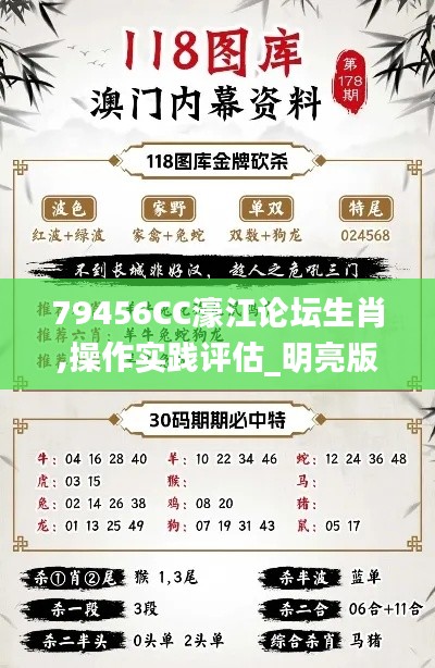 79456CC濠江论坛生肖,操作实践评估_明亮版WTH9.33