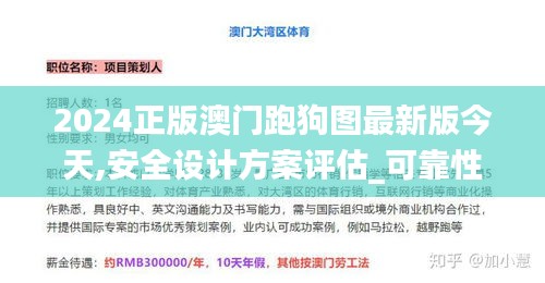 2024正版澳门跑狗图最新版今天,安全设计方案评估_可靠性版DZX9.21